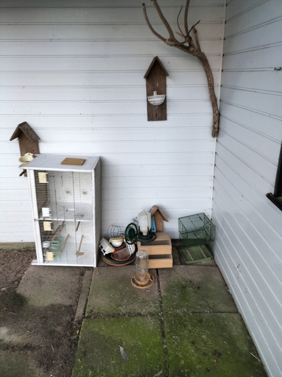 te koop diverse vogel spullen, Ophalen, Vogelkooi