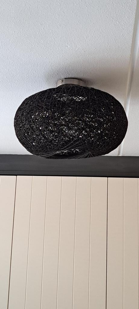 Plafondlamp zwart, Huis en Inrichting, Lampen | Plafondlampen, Ophalen of Verzenden