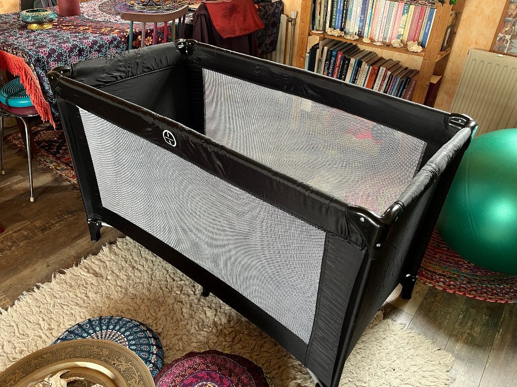Zo goed als nieuw camping babybed/box nu voor 44,99€, Ophalen of Verzenden, Zo goed als nieuw, Ledikant