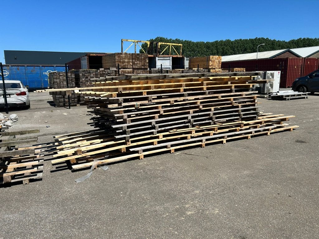 Stookhout - oude pallets - GRATIS, 6 m³ of meer, Ophalen
