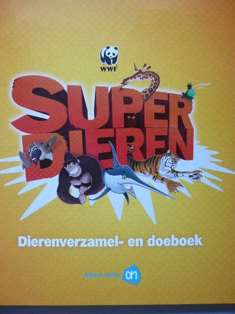Albert Heijn # Superdieren verzamel- en doeboek compleet., Verzamelen, Supermarktacties, Albert Heijn, Ophalen of Verzenden