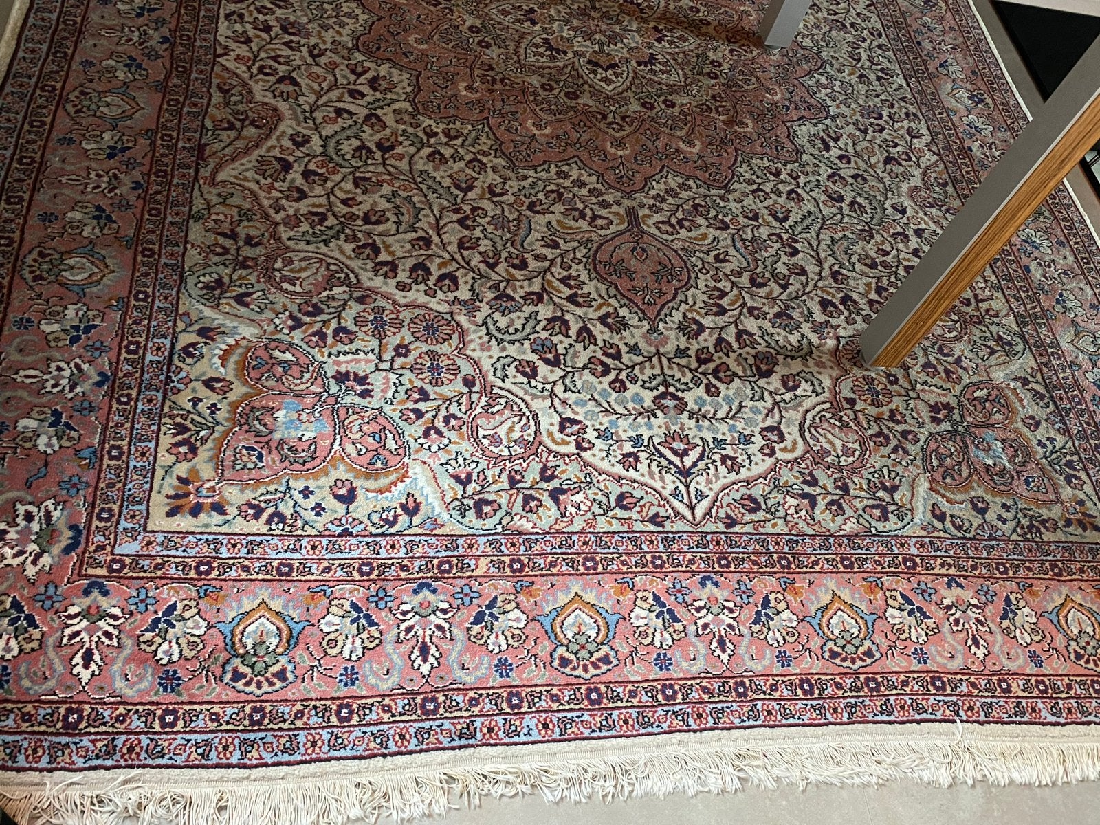 Turks Ladik Tapijt - Klassiek Oosters Bloemenpatroon, Ophalen, Gebruikt, 200 cm of meer, Rechthoekig