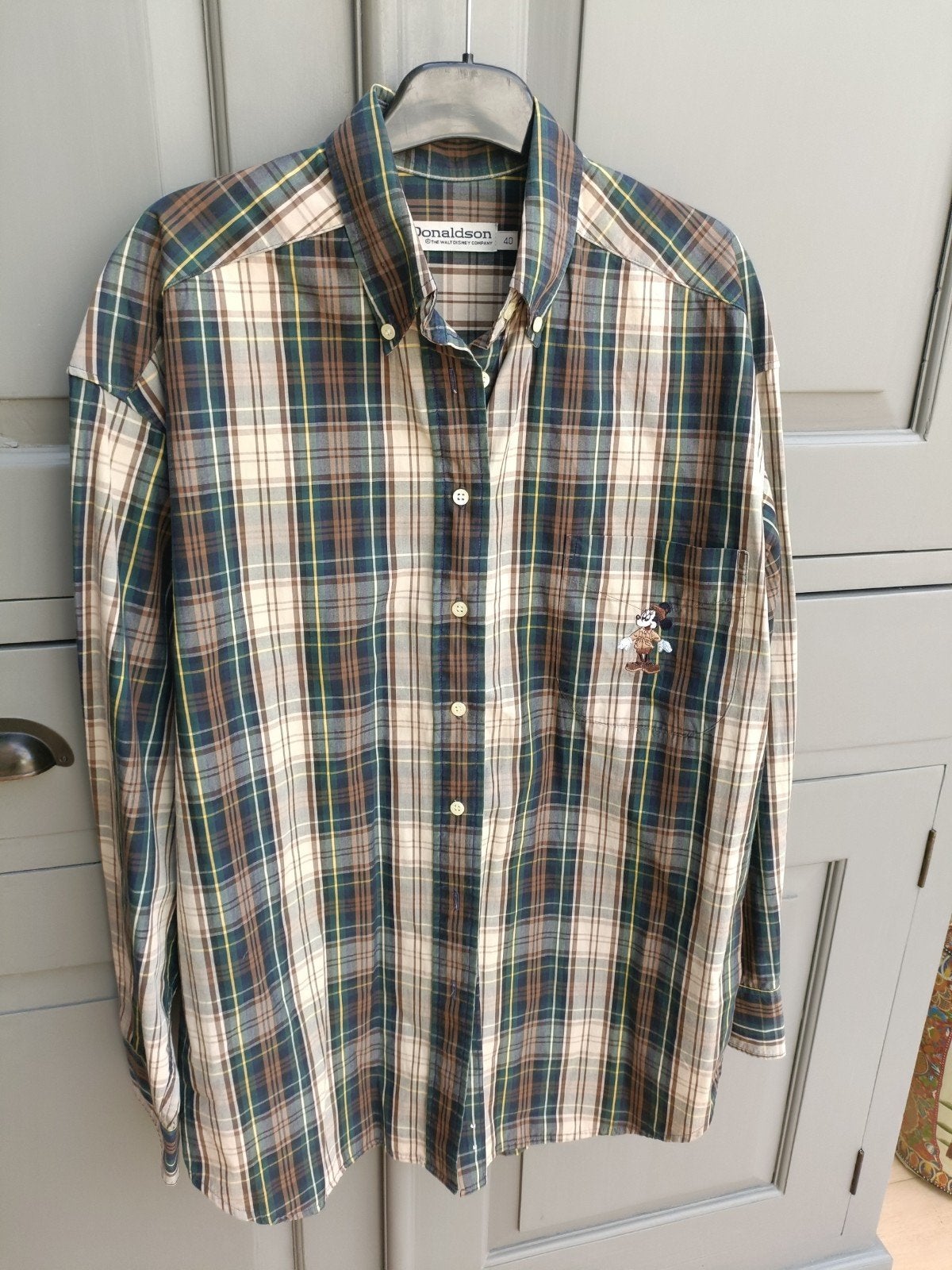 Donaldson blouse, Blauw, Zo goed als nieuw, Donaldson, Halswijdte 39/40 (M)