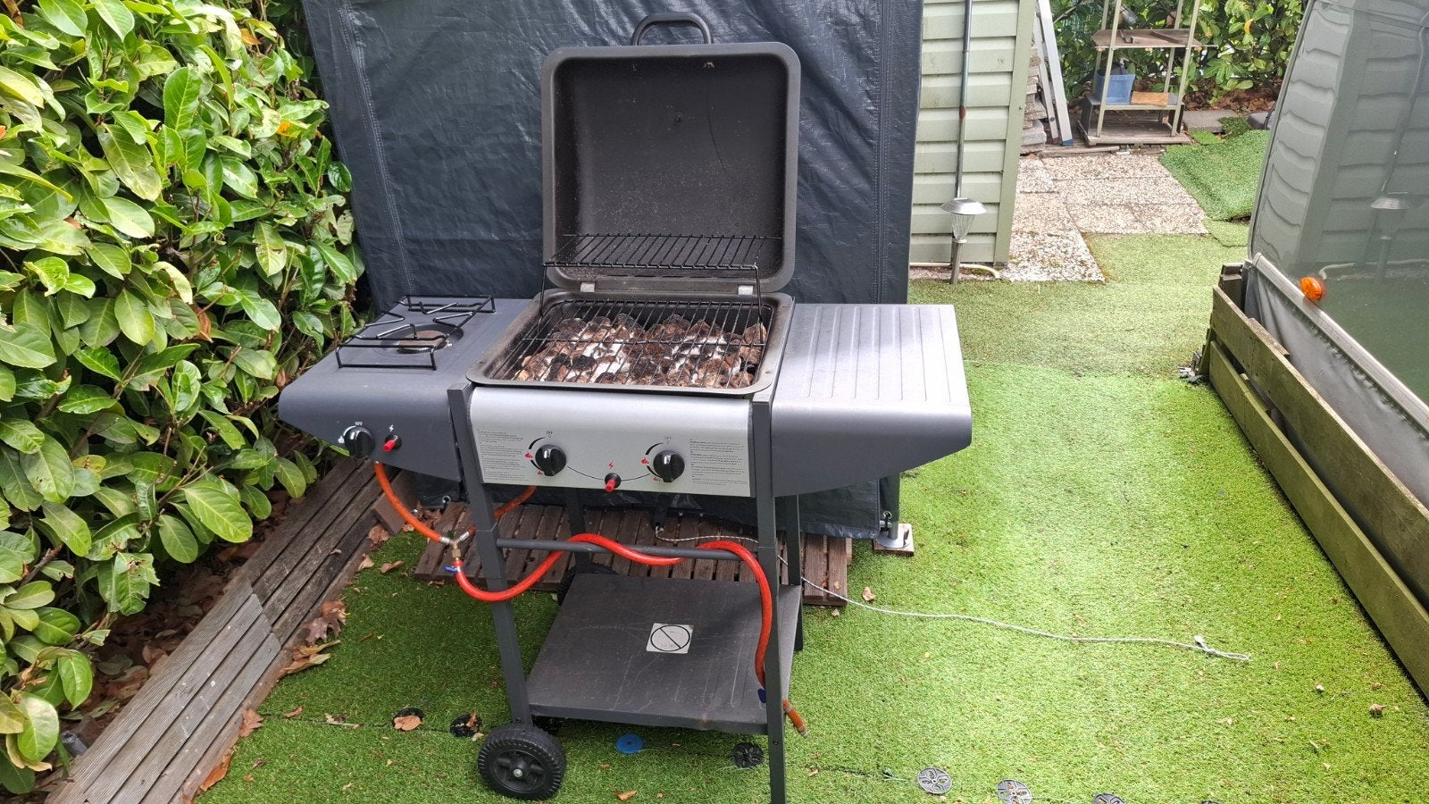 te koop gas bbq    Camping t Haasje, plaats A10, Ophalen