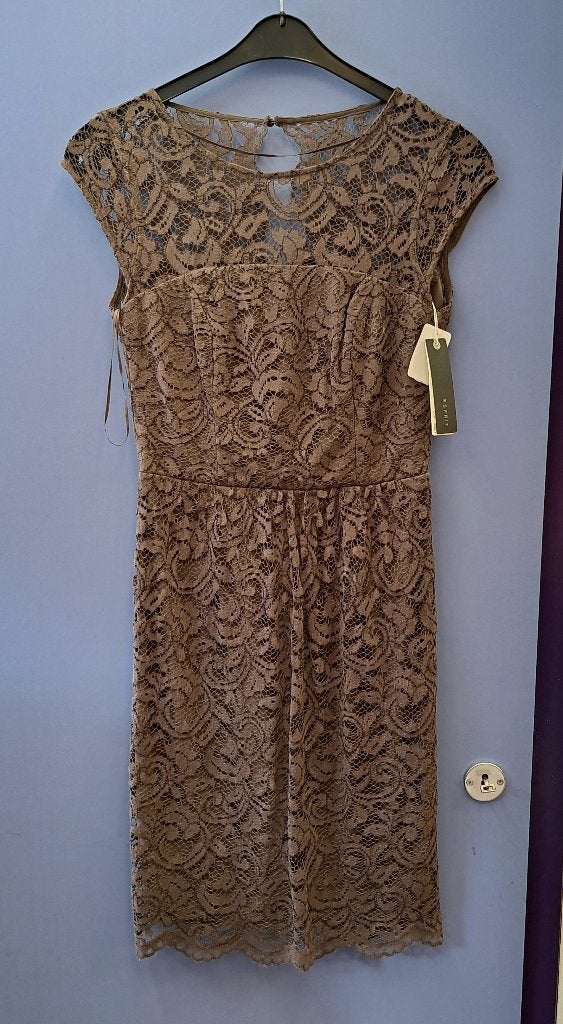 EDC by Esprit grijs volledig kanten jurk nieuw mt 36 38637, Kleding | Dames, ., Nieuw, Ophalen of Verzenden, Grijs