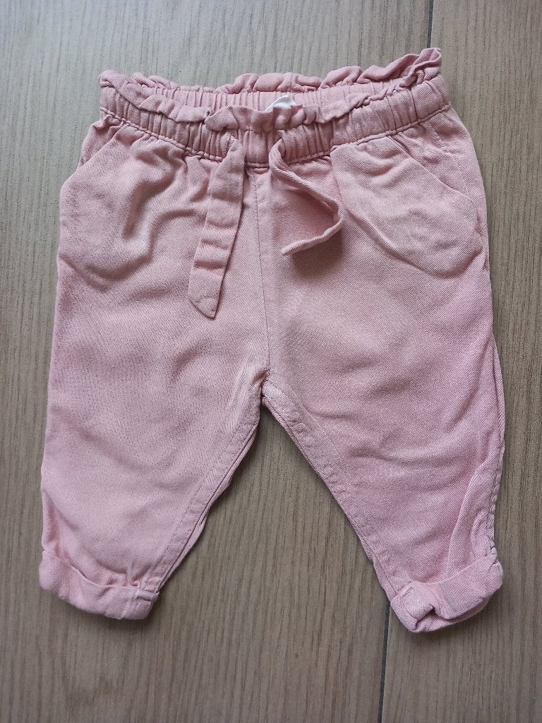 K198 Roze broekje H&M maat 62, Kinderen en Baby's, Babykleding | Maat 62, Broekje, Meisje, H&M, Ophalen of Verzenden