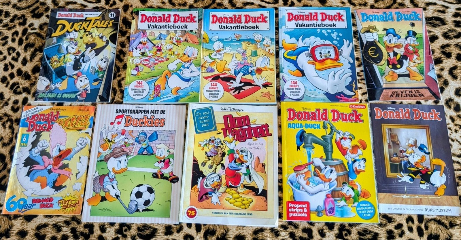Donald Duck verzameling – 10 boeken/uitgaven, Boeken, Meerdere stripboeken, Ophalen of Verzenden, Zo goed als nieuw, Walt Disney  Donald duck