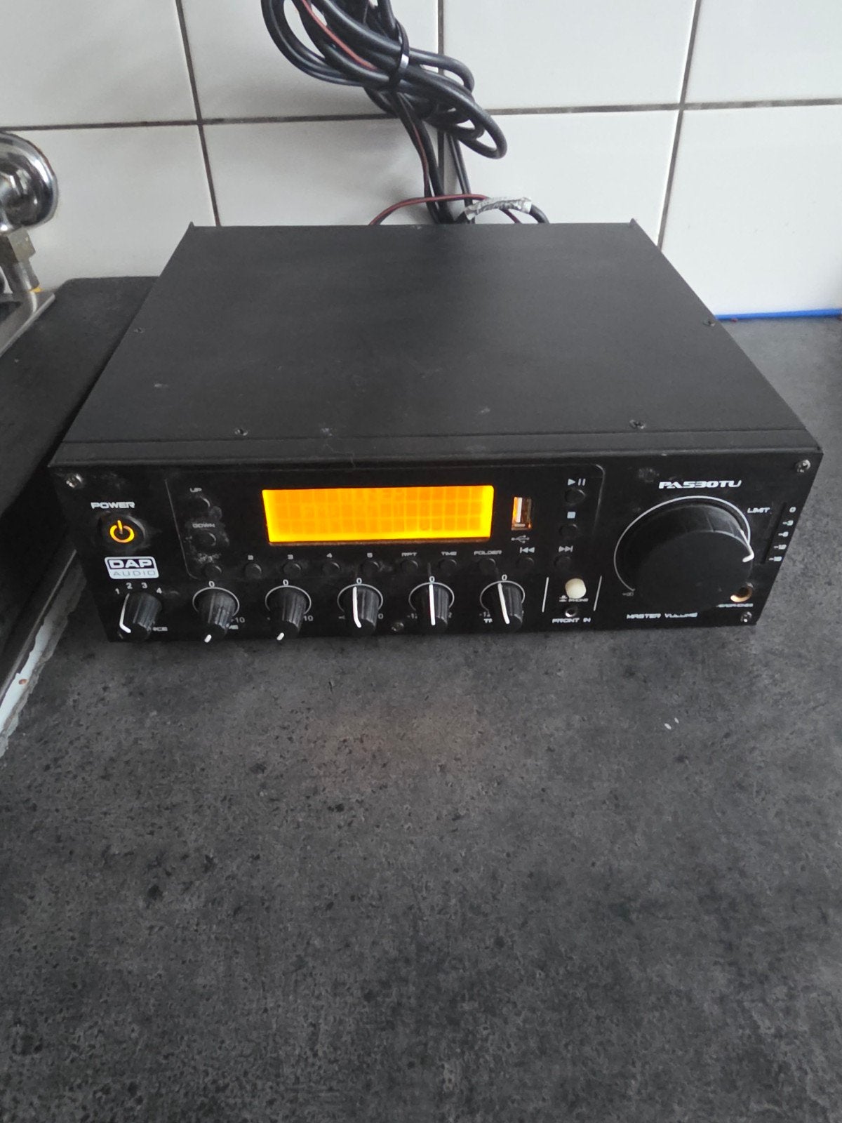 DAP Audio PA-330TU Versterker - Zo goed als nieuw, Overige systemen, Zo goed als nieuw, Minder dan 60 watt, Ophalen