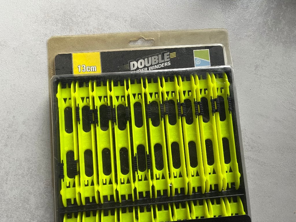 adv 186 / NIEUW 1 set double slider winders PRESTON 13cm, Watersport en Boten, Ophalen of Verzenden, Nieuw, Overige typen