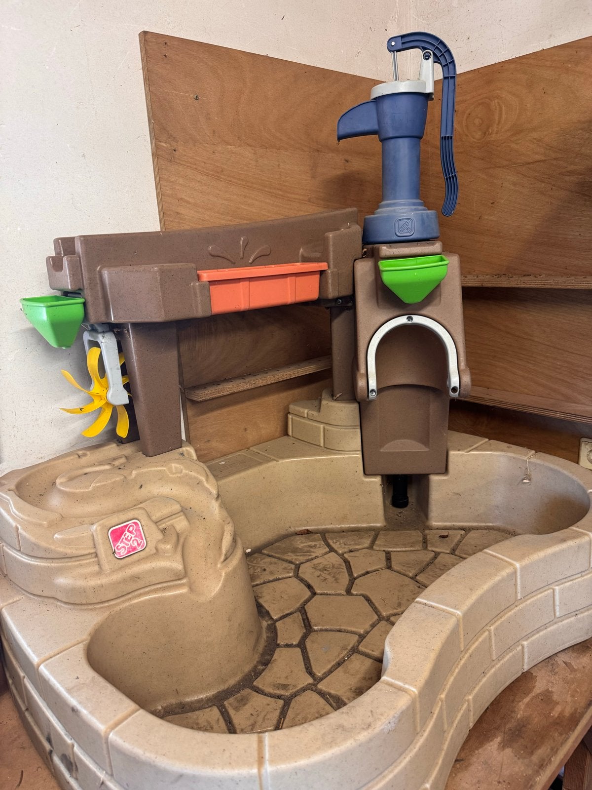 Step2 Water- en Zandtafel met Pomp en Waterrad, Ophalen of Verzenden, Gebruikt