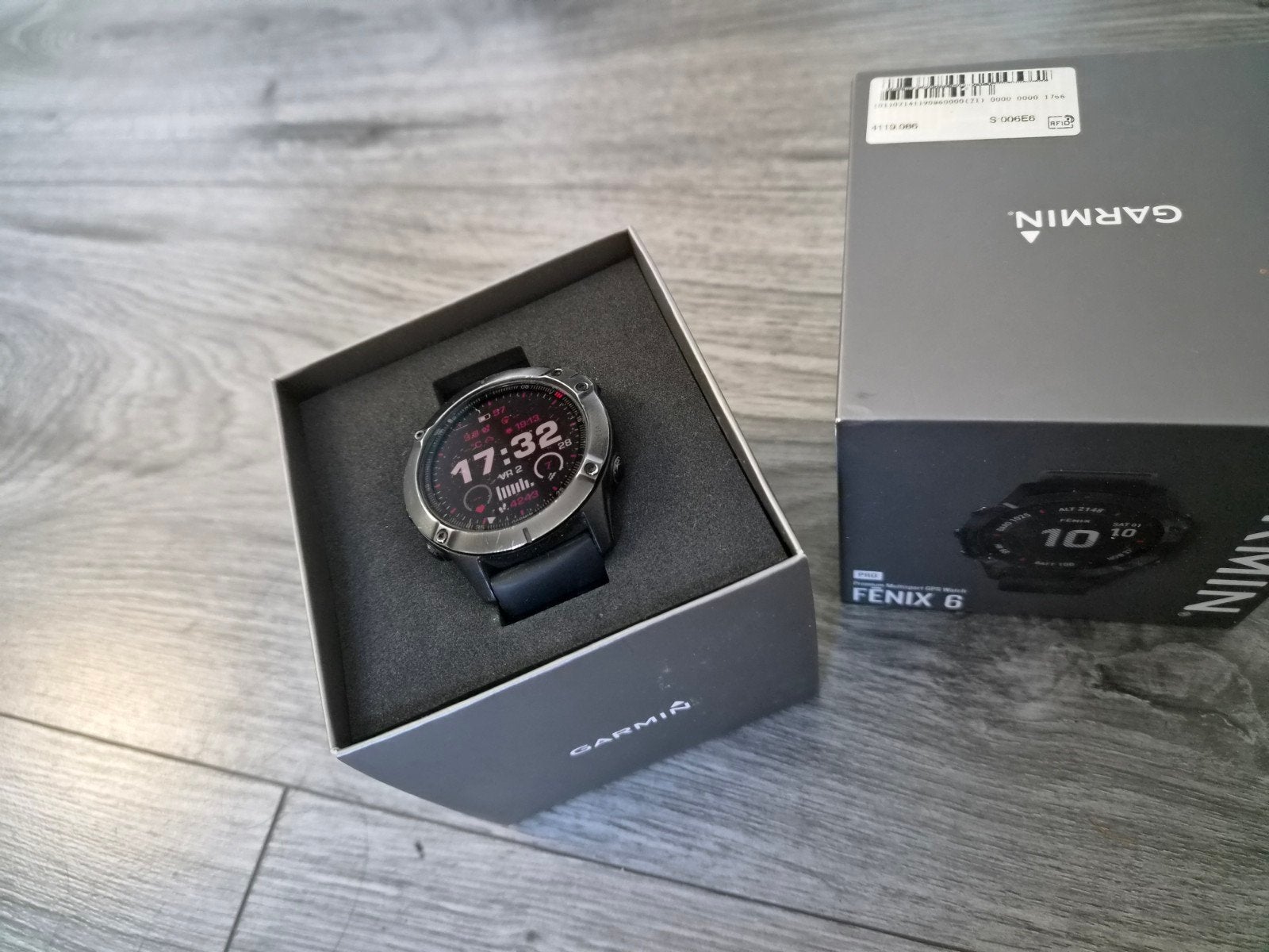 Garmin Fenix 6 Pro - Premium Multisport GPS Horloge, Gebruikt, Stappen, Zwart, Garmin