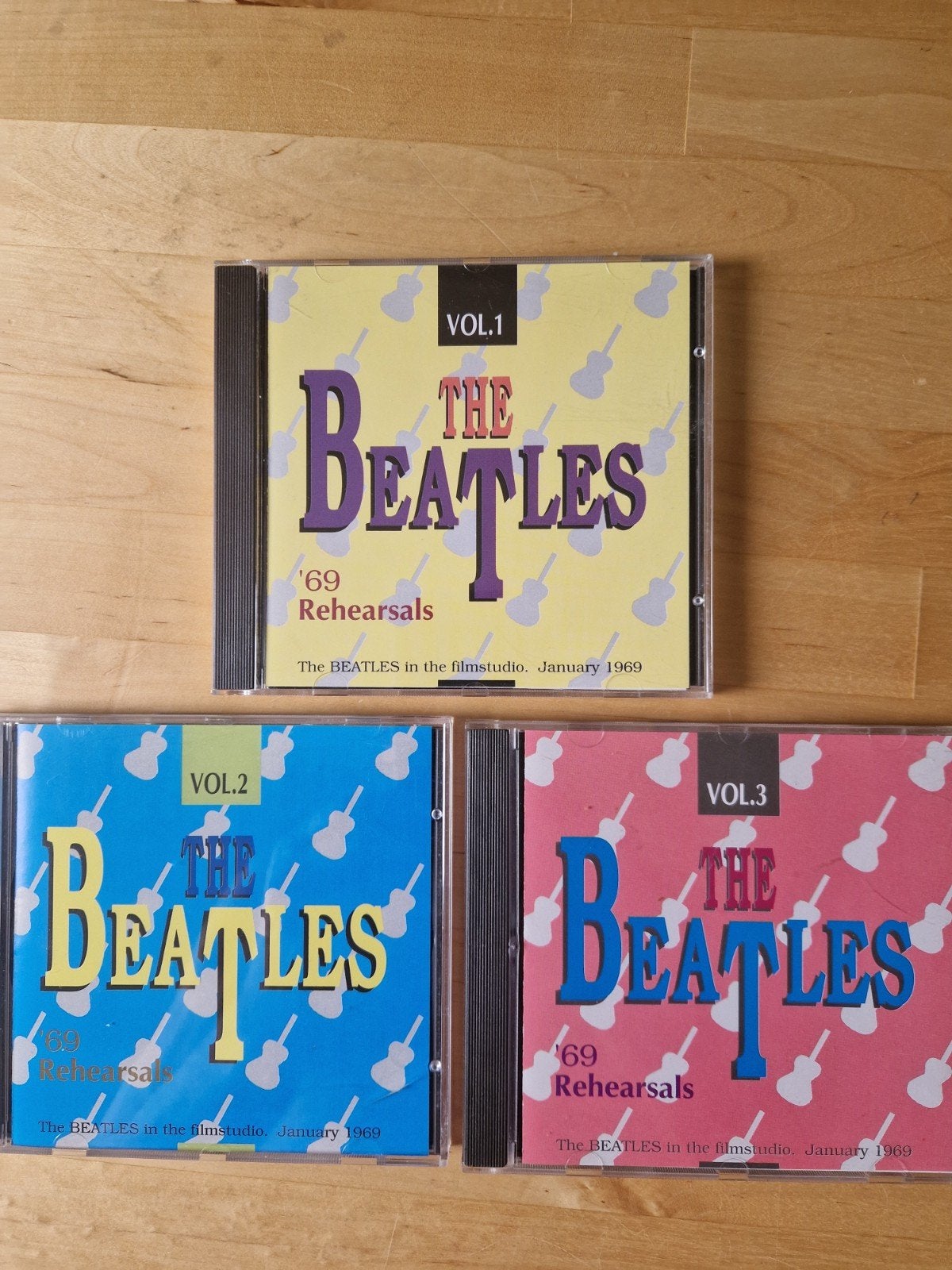 The Beatles '69 Rehearsals Vol. 1, 2 & 3 Bootleg CD Set, Ophalen of Verzenden, Zo goed als nieuw, Boxset, Inclusief doosje