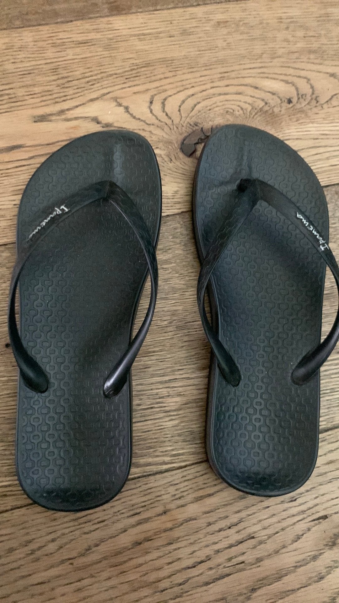 Zwarte Teenslippers ipanema 33/34, Ophalen of Verzenden, Gebruikt, Jongen of Meisje
