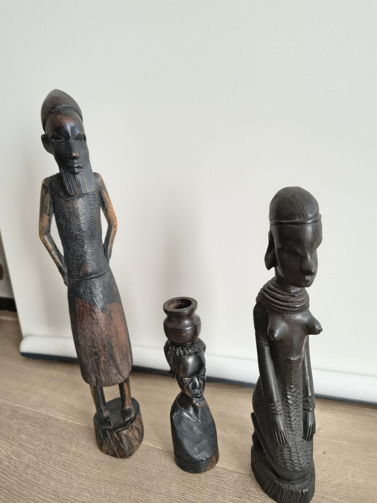 Afrikaanse Beelden – Handgesneden Ebbenhout, Ophalen of Verzenden