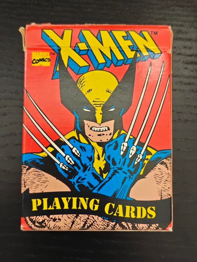 1993 Marvel X-Men Speelkaarten, Ophalen of Verzenden, Gebruikt, Speelkaart(en)