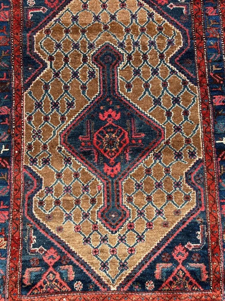 Antiek Koerdistan tapijt – 188 x 125 cm– natuurlijke kleuren, Gebruikt, 100 tot 150 cm, Wol, 200 cm of meer