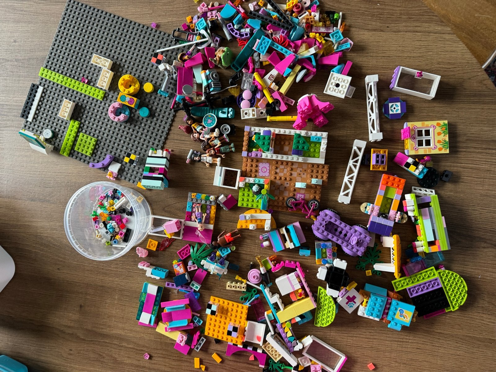 Partij diverse bouwstenen, van Lego Friends, Ophalen of Verzenden, Gebruikt, Overige merken