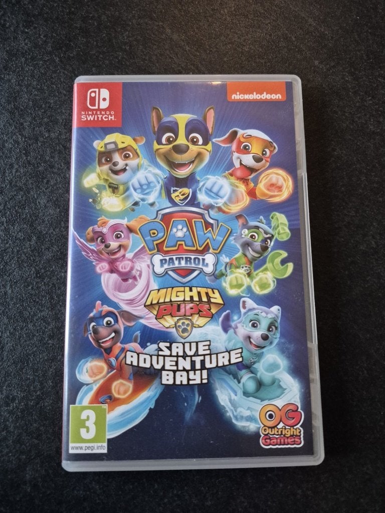 Paw Patrol Mighty Pups Save Adventures Bay, Avontuur en Actie, 1 speler, Ophalen of Verzenden, Zo goed als nieuw