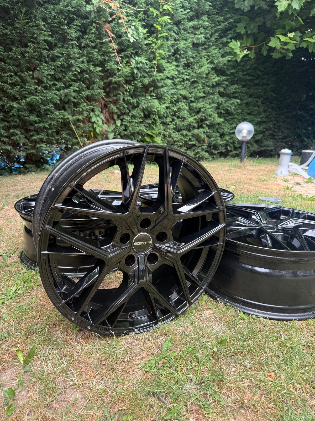 GMP Lunica 19 inch velgen - 8.00J ET45 5x112 CB 66.6, Auto-onderdelen, Banden en Velgen, Gebruikt, Velg(en), 235 mm, Personenwagen