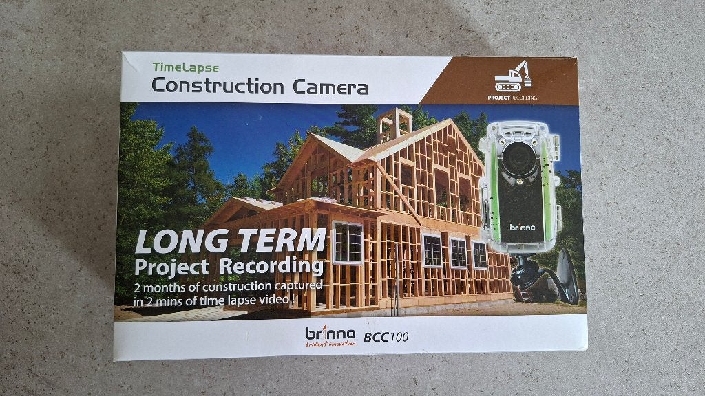 Brinno BCC100 Time Lapse camera, Overige soorten, Minder dan 8x, Zo goed als nieuw, Camera