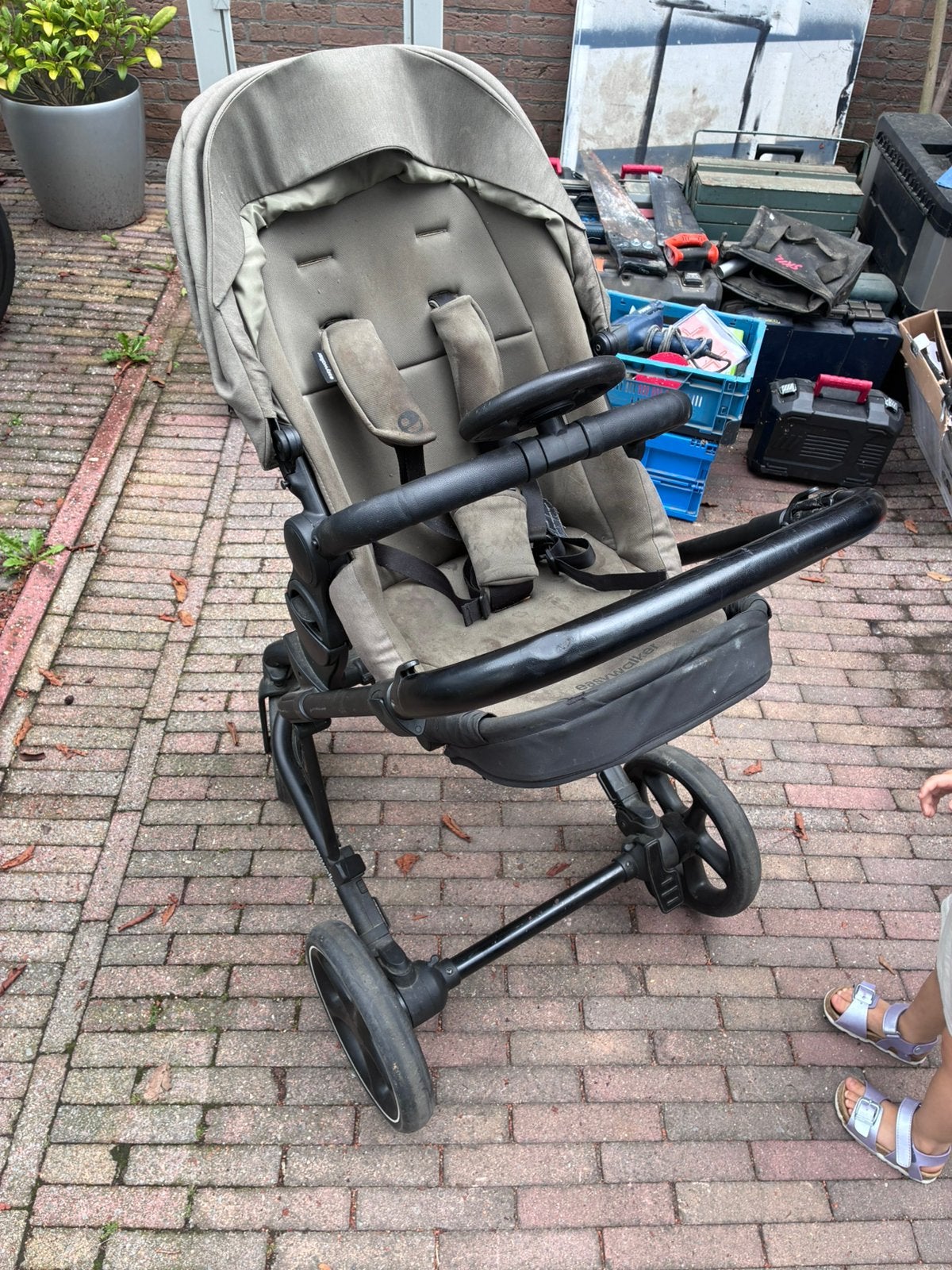 Easywalker Harvey 3 kinderwagen, Ophalen, Gebruikt, Overige merken, Met reiswieg