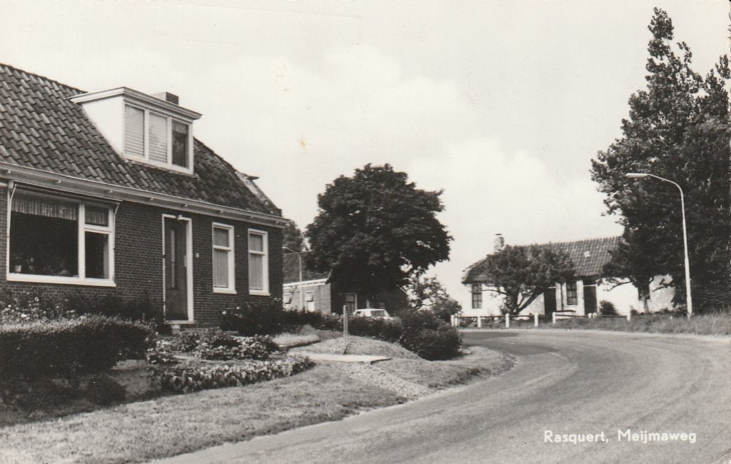 Rasquert  Gr   Meijmaweg, Ophalen of Verzenden, 1940 tot 1960, Gelopen, Groningen