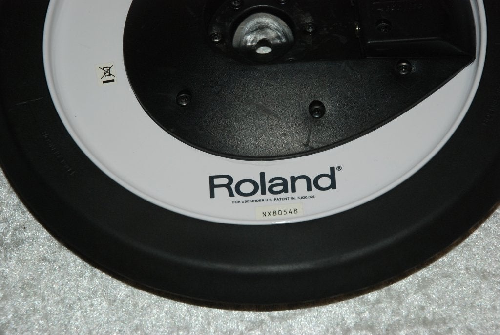 Roland triple zone cymbal pad CY-12 R/C  <26261848>, Gebruikt, ., Drums of Percussie, Ophalen of Verzenden