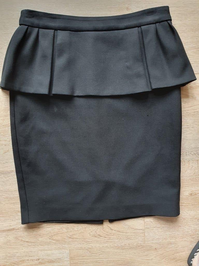 rok peplum zwart gevoerd Mango 40, Kleding | Dames, Maat 38/40 (M), Mango, Zwart, Ophalen of Verzenden