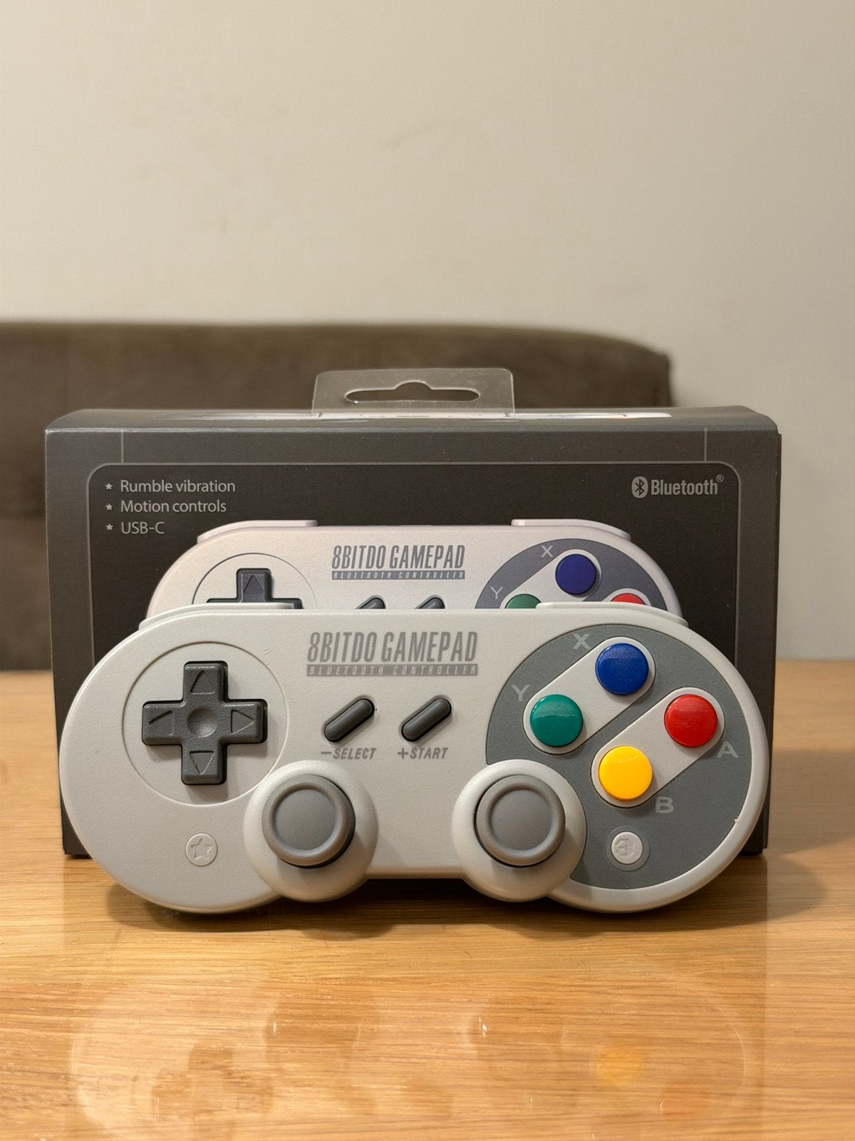 8BitDo SF30 Pro Nintendo Switch bluetooth controller snes, Gebruikt, Overige controllers, Ophalen of Verzenden, Draadloos