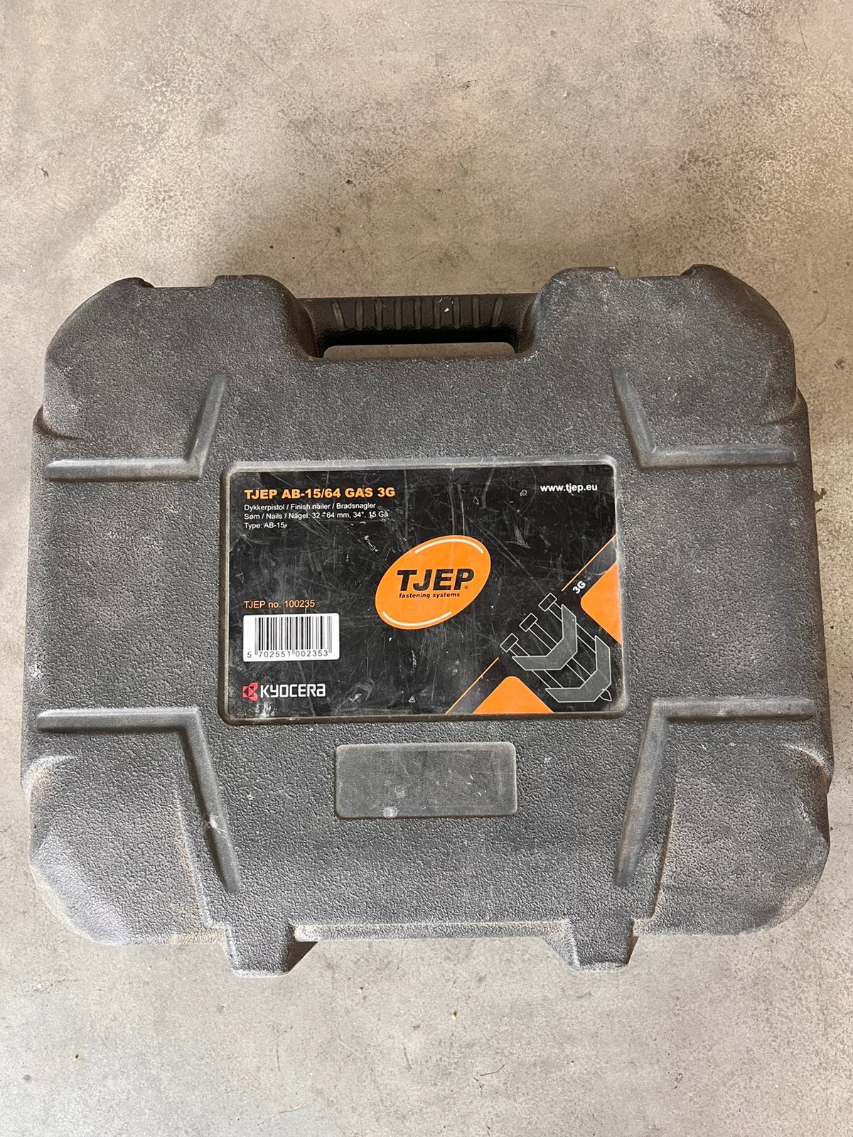 Tjep tacker AB-15/64 Gas 3G, Ophalen of Verzenden, Gebruikt