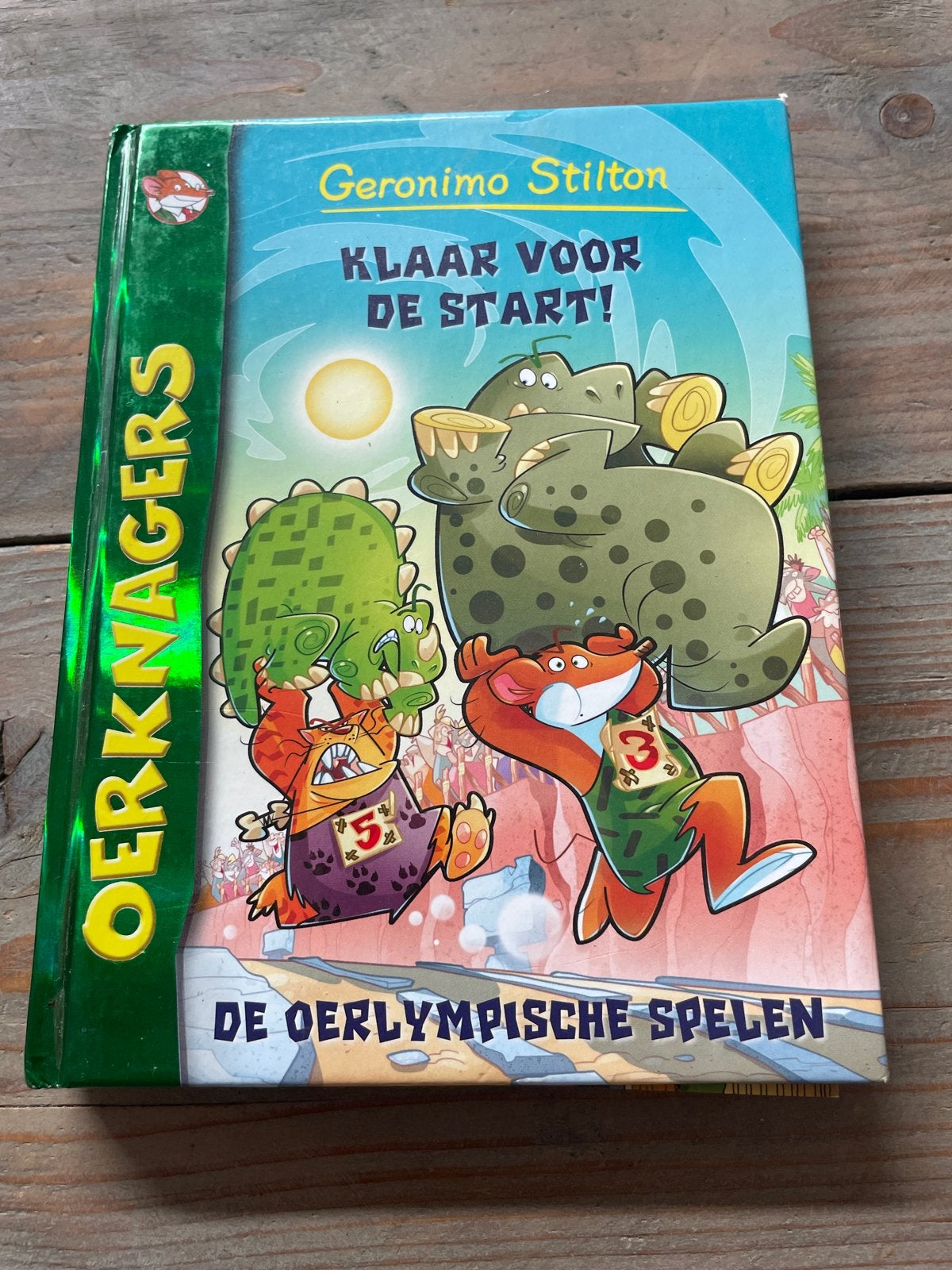 Geronimo Stilton Oerknagers: Klaar voor de Start!, Ophalen of Verzenden, Zo goed als nieuw, Fictie