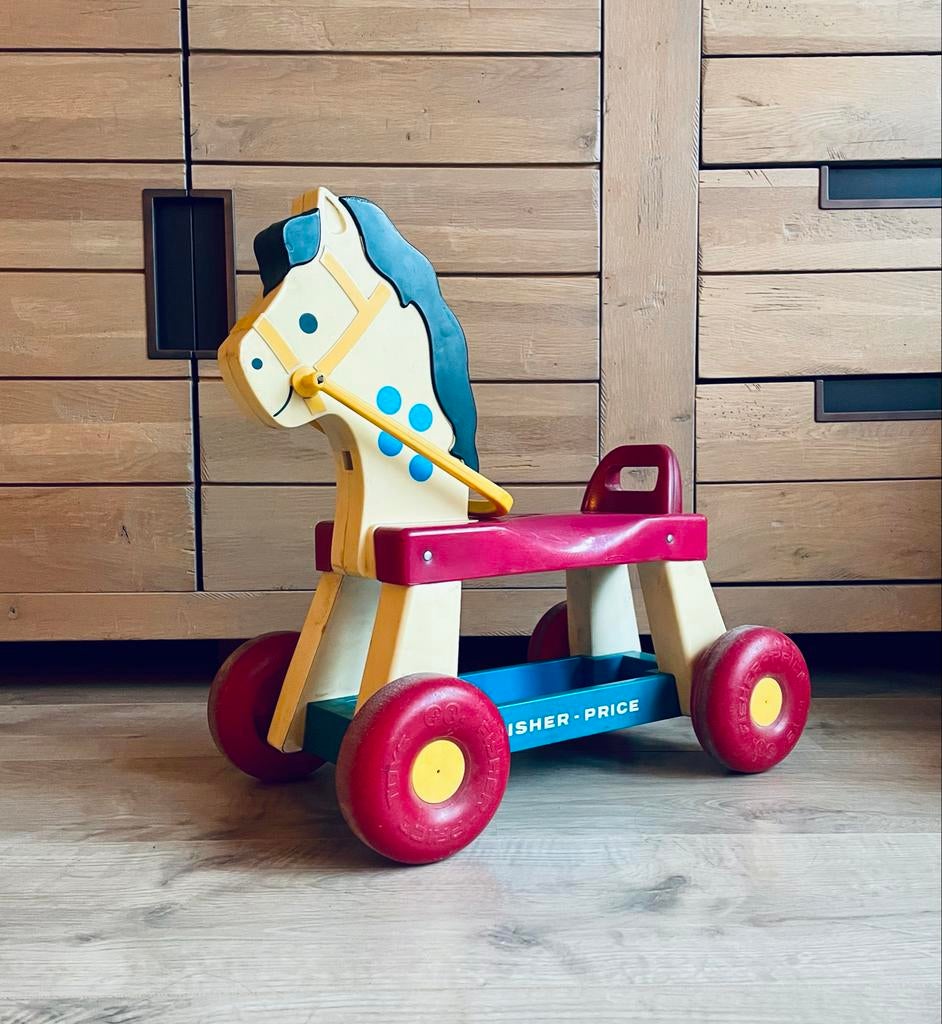 Klassieker | Fisher-Price looppaard, Ophalen, Gebruikt