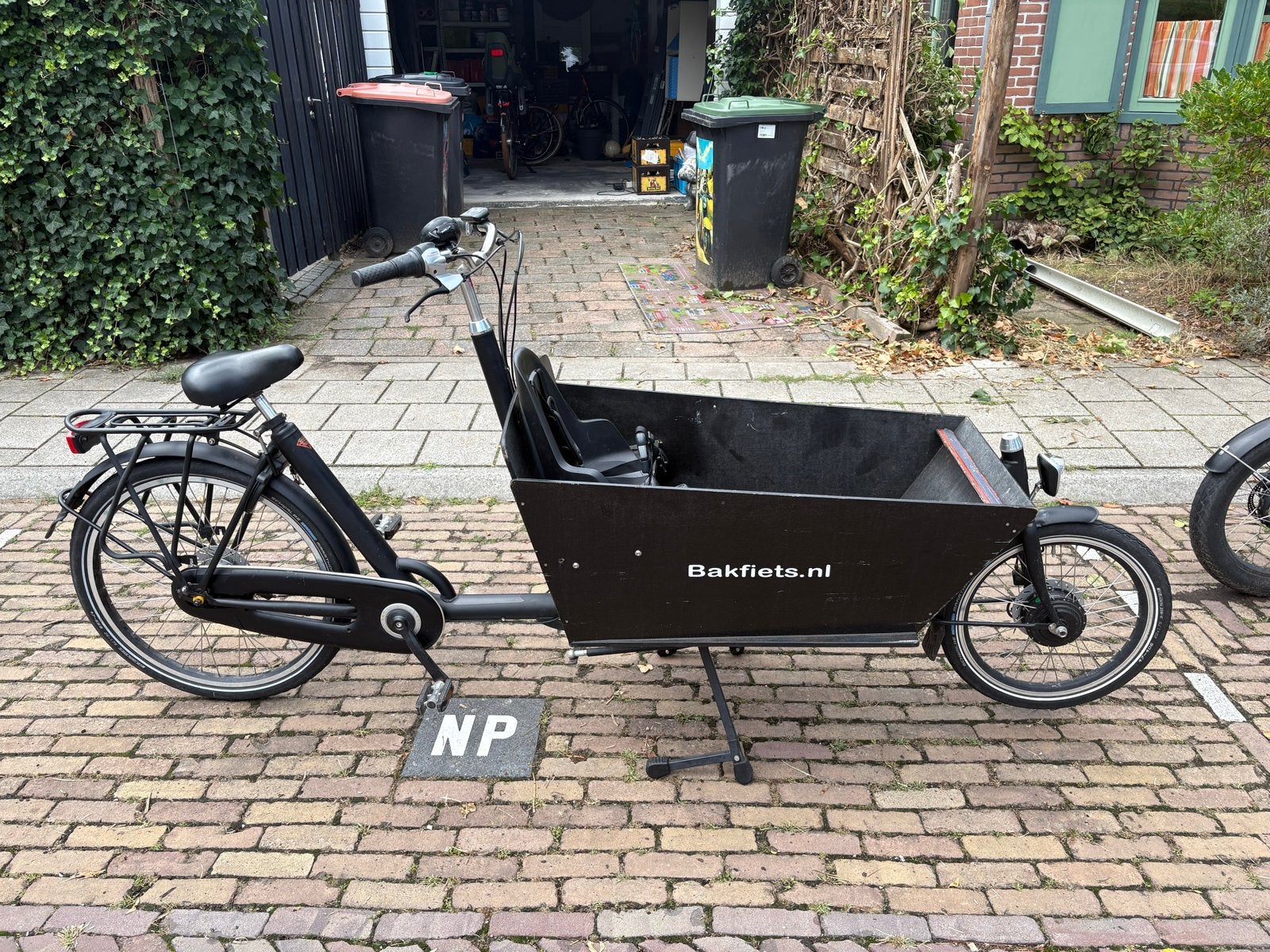 Elektrische bakfiets, Gebruikt, Elektrisch, 2 kinderen, Schijfrem