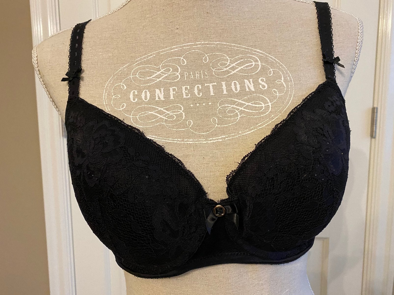 Z.G.A.N. Zwarte bh maat 75F van HUNKEMÖLLER, Hunkemöller, Ophalen of Verzenden, Zwart, BH