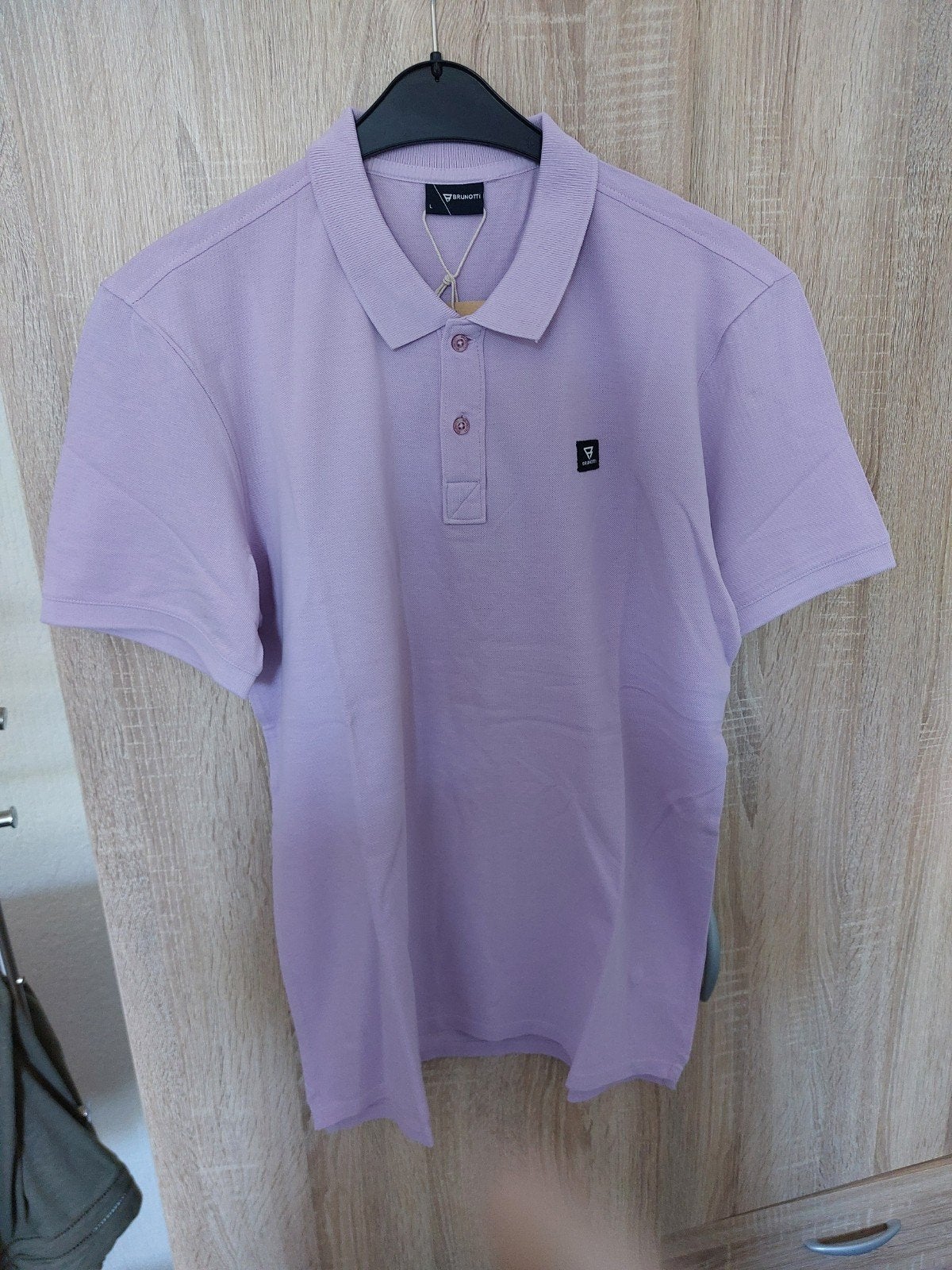 heren poloshirt, Maat 52/54 (L), Nieuw, Ophalen of Verzenden, Paars
