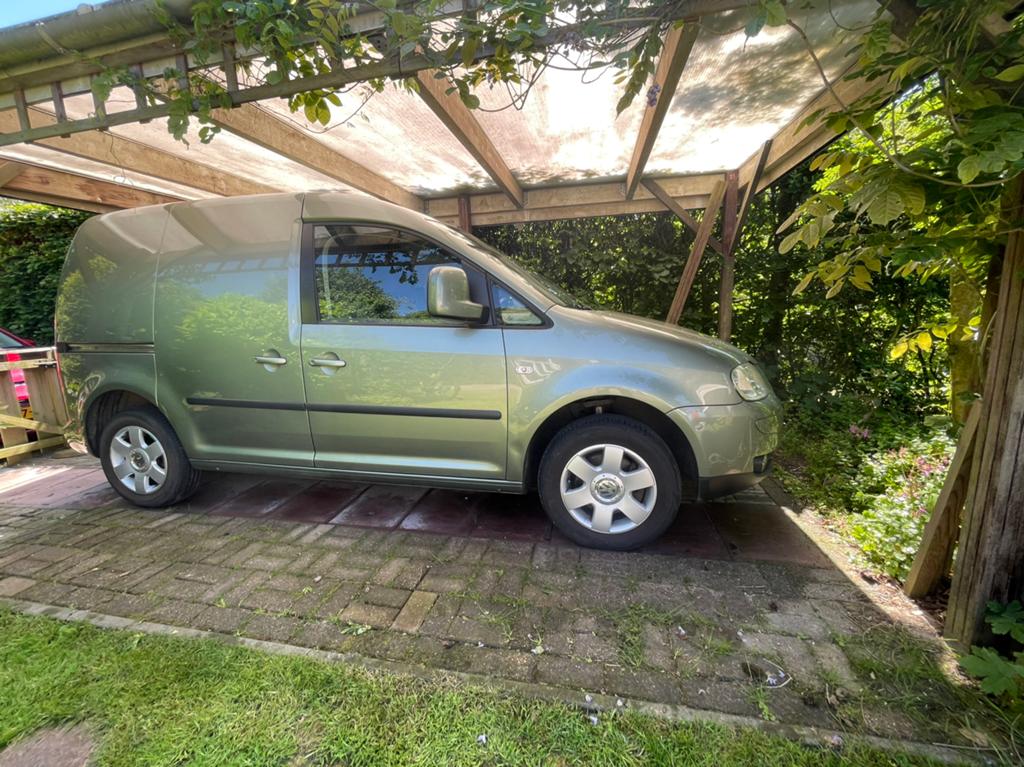 VW Caddy 1.6 C-edition Benzine 2010, Auto's, Bestelauto's, Particulier, ABS, Adaptive Cruise Control, Airbags, Airconditioning