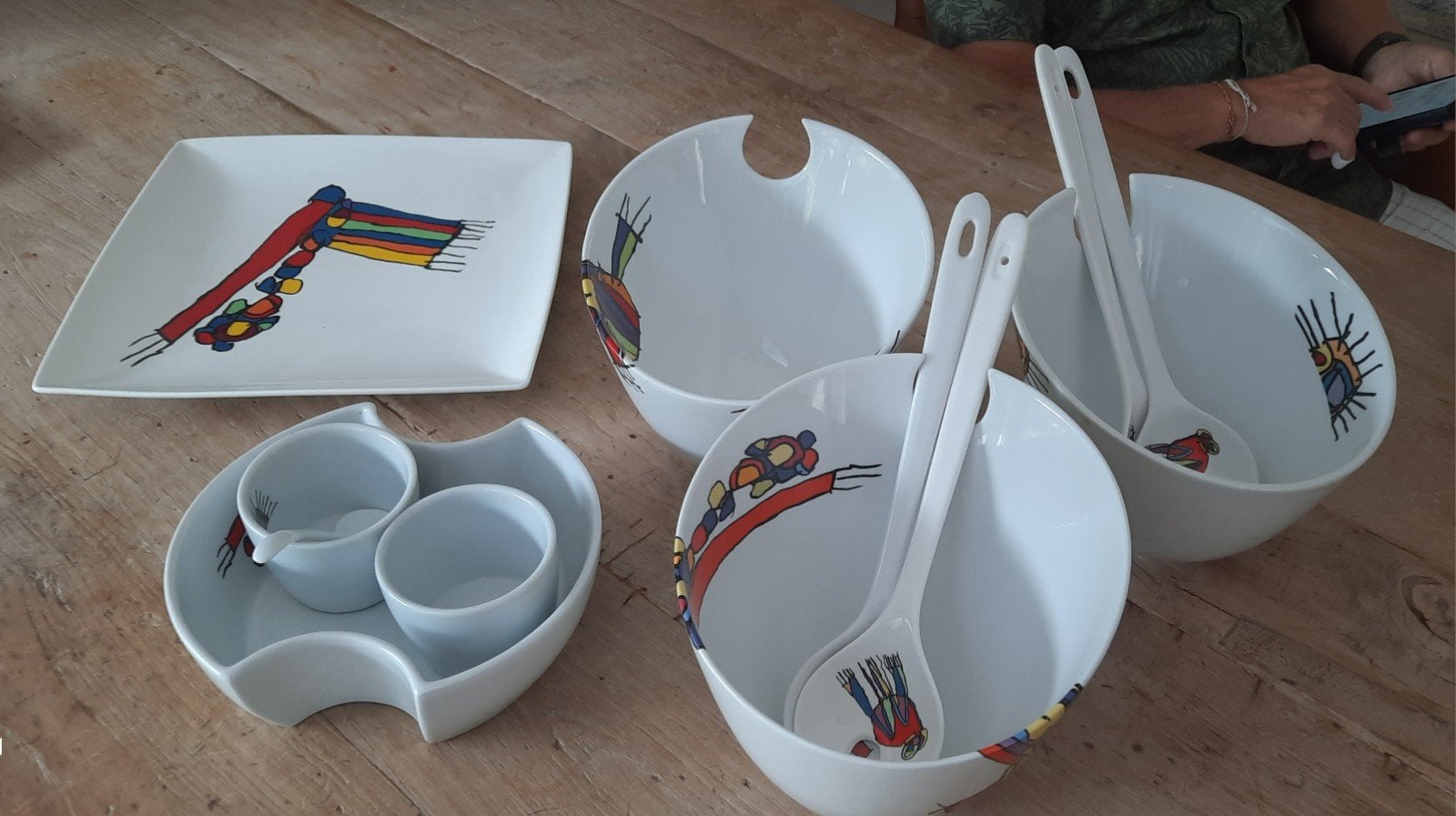 Yong servies onderdelen, Ophalen of Verzenden