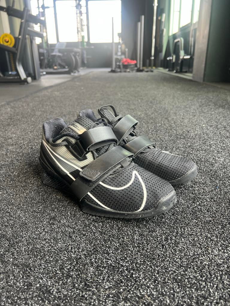 Nike Romaleos gewichthefschoenen - Maat 44, Ophalen, Gedragen, Zwart, Sportschoenen
