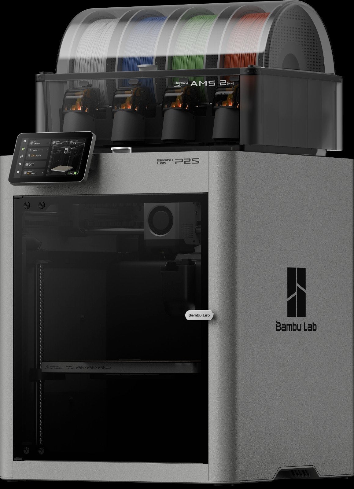 Bambu Lab P2S, Computers en Software, 3D Printers, Ophalen, Zo goed als nieuw, Filament, Ingebouwde Wi-Fi