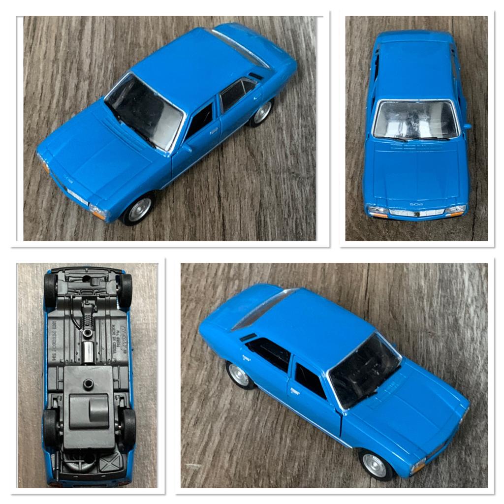 Peugeot 504 (Welly), Hobby en Vrije tijd, Modelauto's | 1:87, Ophalen of Verzenden