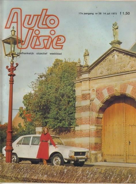 Autovisie 28 1972 : AMC Gremlin - Jaguar XJ 12 series 1, Ophalen of Verzenden, Gelezen, Algemeen