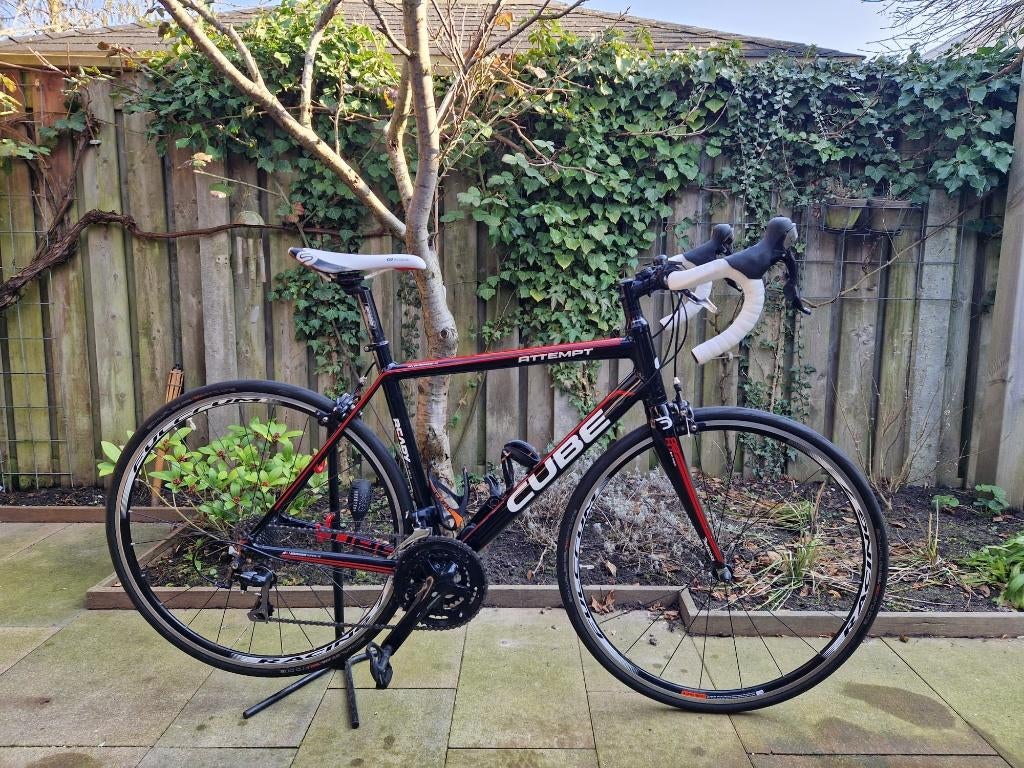 Cube Attempt racefiets, Gebruikt, Aluminium, Meer dan 20 versnellingen, 53 tot 57 cm