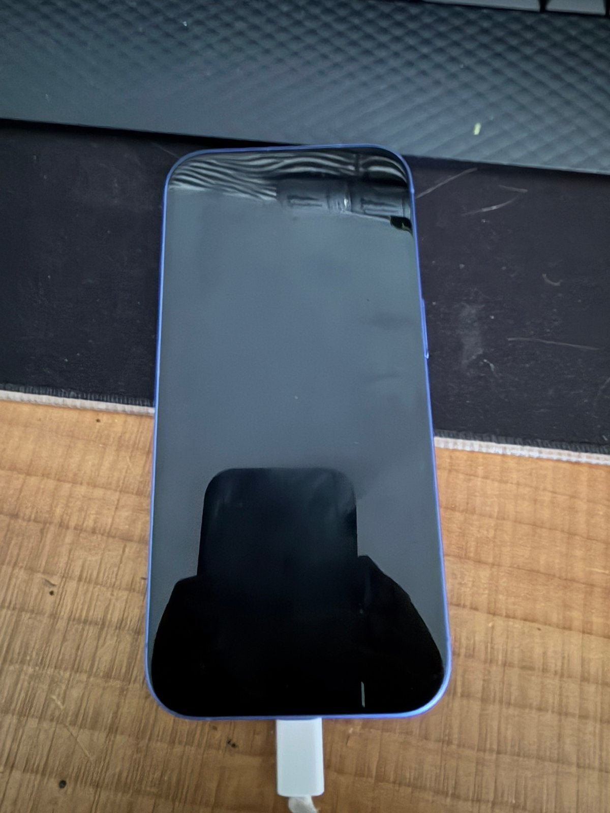 Iphone 16 blauw, Telecommunicatie, Mobiele telefoons | Toebehoren en Onderdelen, Ophalen of Verzenden, Zo goed als nieuw, Overige typen