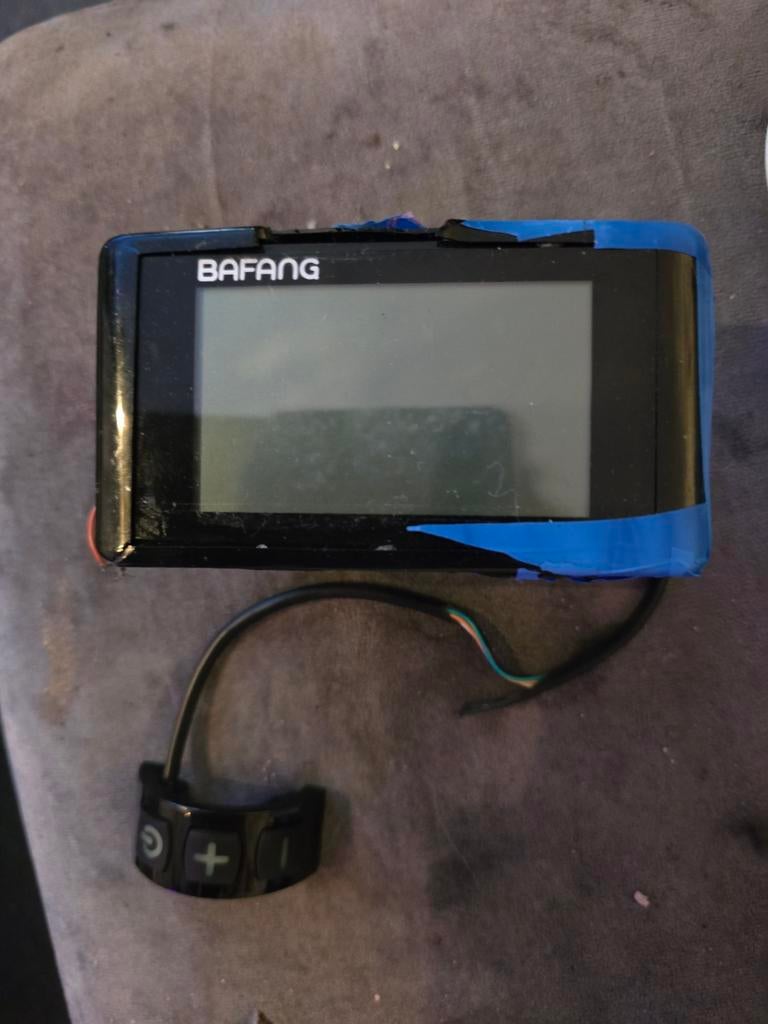 Bafang fietscomputer display met bediening, Fietsen en Brommers, Fietsaccessoires | Fietscomputers, Gebruikt, Ophalen of Verzenden