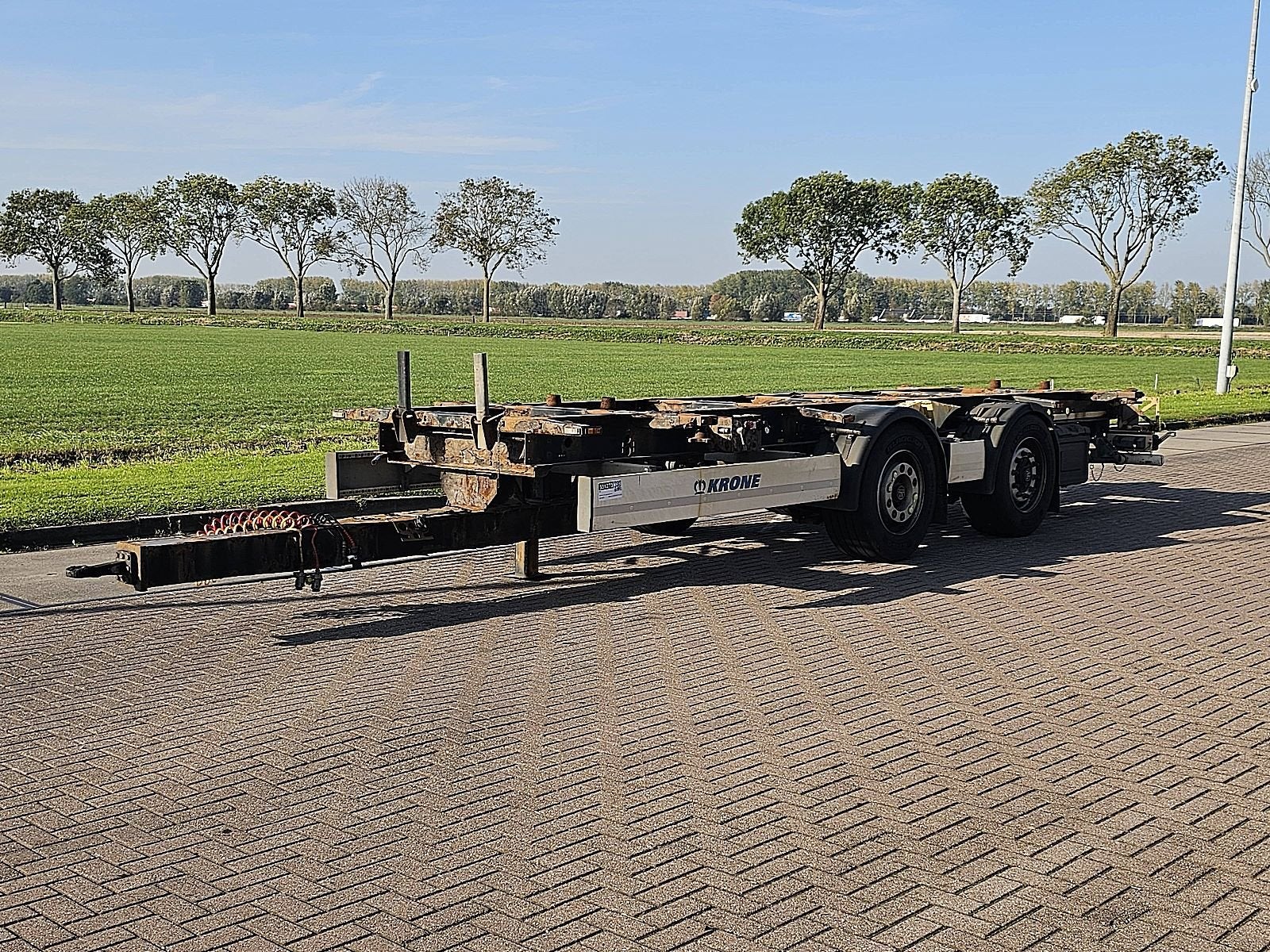KRONE DC wechselaufbau tandem, Overige kleuren, Bedrijf, Aanhangers en Opleggers, Te koop