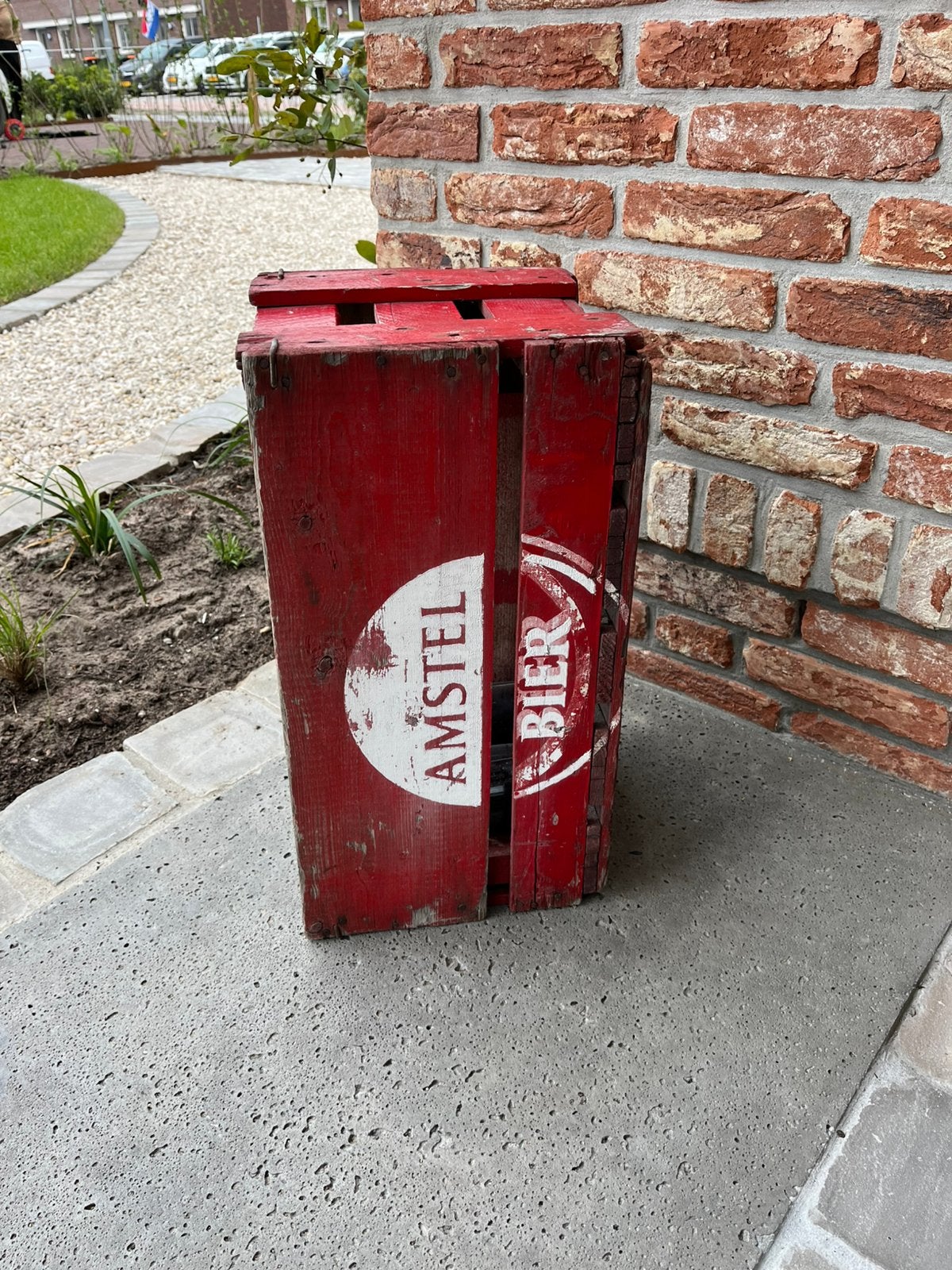Amstel bier kratje vintage, Ophalen of Verzenden, Gebruikt, Overige