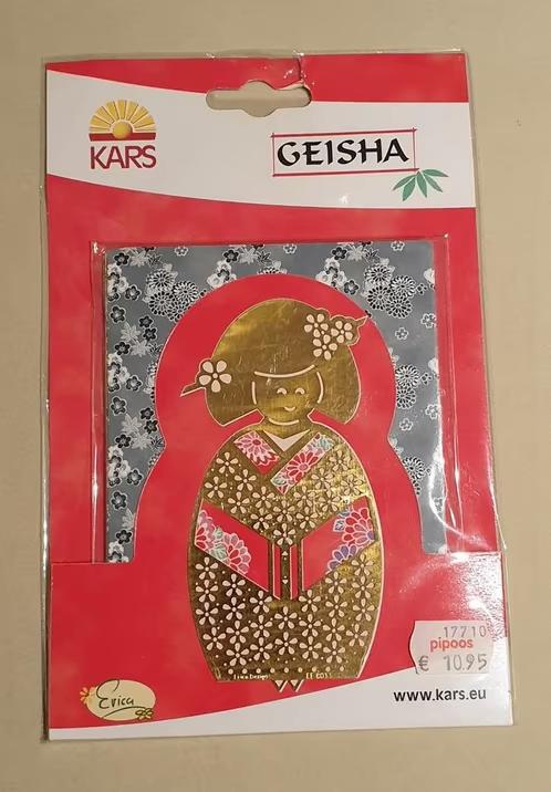 Kars Geisha Sjabloon - Nieuw, Hobby en Vrije tijd, Kaarten | Zelf maken, Ophalen of Verzenden, Nieuw, Overige thema's, Pons of Mal