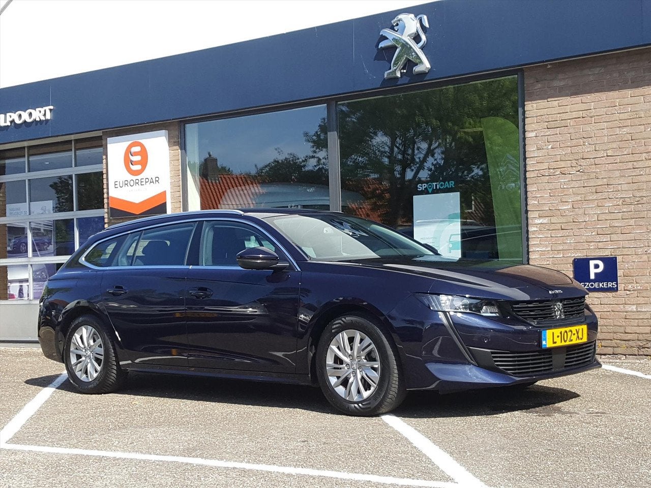 Peugeot 508 Sw Blue L. ACTIVE 1.2 PT-130pk S&S (VOL)AUTOMAAT, 745 kg, Gebruikt, 1199 cc, Blauw