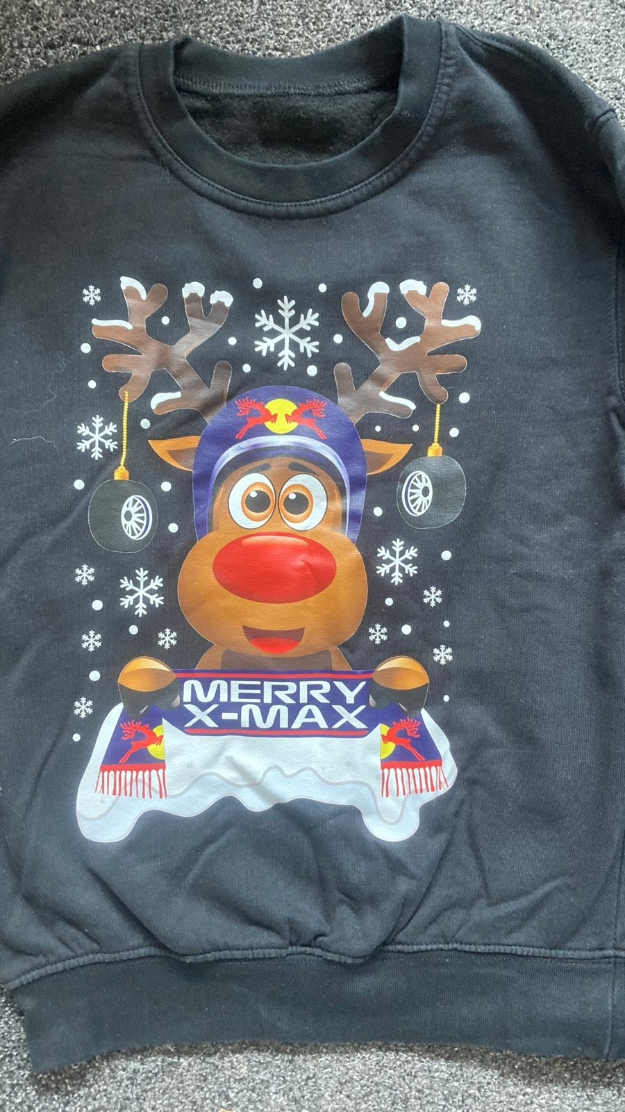 Kersttrui Red Bull Racing maat 146, Ophalen of Verzenden, Gebruikt, Jongen of Meisje, Trui of Vest