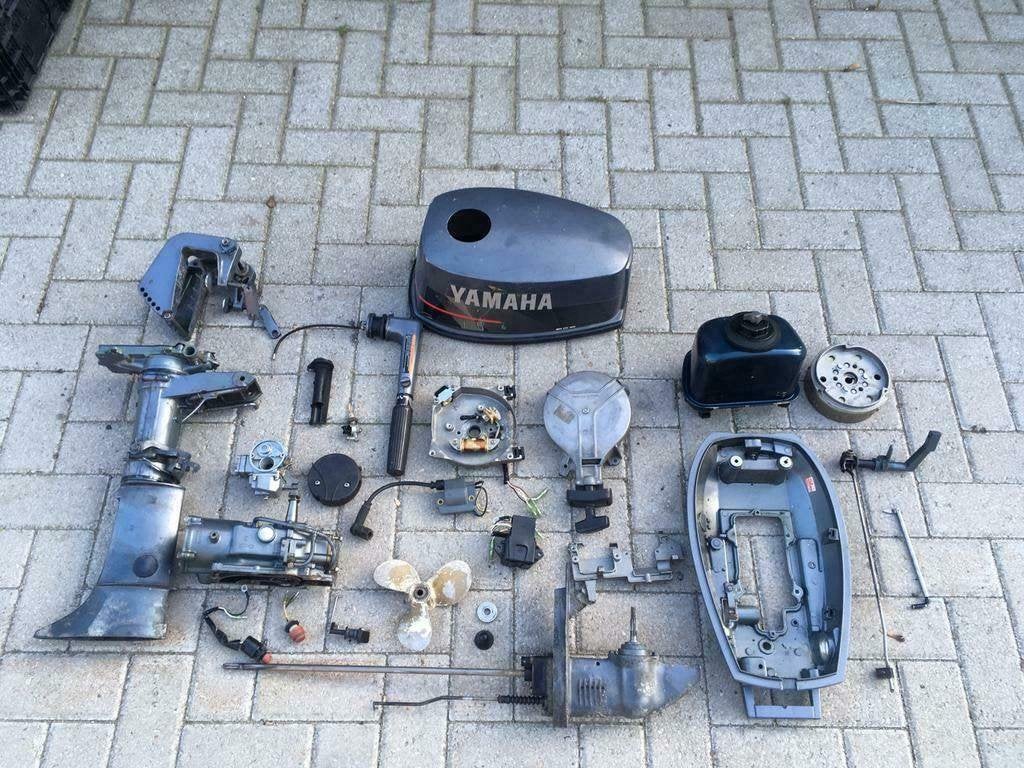 Yamaha mariner 4 en 5 pk 2 takt buitenboordmotor onderdelen, Ophalen of Verzenden, Gebruikt, Motor en Techniek